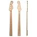 Yibuy Maple Wood Bass Neck with Dot for 5 String 21 Fret Bass Luthier DIY Parts