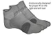 OS1st Bunion Relief Socks (One Pair) with split-toe design and bunion pad to relieve toe friction and bunion/Hallax Valgus pain (Grey, Large)