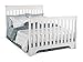 Delta Children Eclipse 4-in-1 Convertible Baby Crib, White