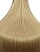 SEIKEA Wrap Around Ponytail Straight Hair Extension Clip in 28 Inch Synthetic Hairpiece - Creamy Blonde