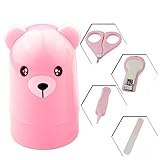 Sensible Needs Piranha Nail Clippers Set with Nail Buffer, 2 Piece