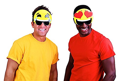Sunstaches Emotion Hearts Sunglasses