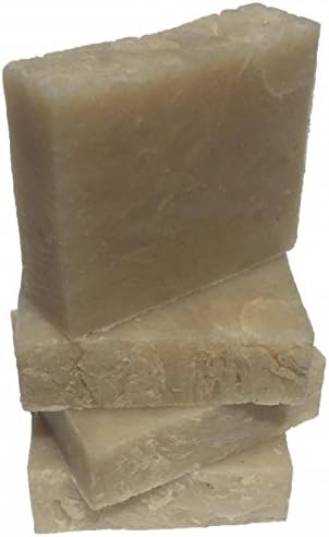 Tea Tree Oil Shampoo Bar for Hair, Body, and Beard (4 Bars, 4.5 oz each). Anti-Dandruff and Anti-Scalp Itch. Suitable for All Hair Types. Handmade in USA with all-natural, non-GMO ingredients.