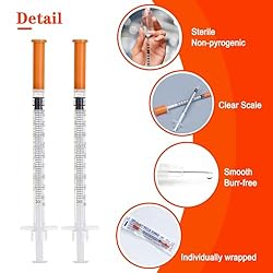 U-100 Insnlin Syringe,31G 5/16" 8mm 1cc Syringe