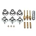 DANCO Bathtub and Shower 3-Handle Remodel/Rebuild Trim Kit for Central Brass Faucets | Knob Handle | 10L-11H, 10L-11C, 10L-13D | Chrome (39616)