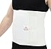 ITA-MED Unisex Breathable Elastic Postsurgical Recovery Abdominal and Back Support Wrap/Binder 12” wide AB-412(S): X-Large White