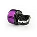 TOPCABIN Alloy Mini One Touch Bicycle Bike Handlebar Bell Ping Ring Lever Cycle Push Bike (Purple)
