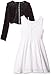 Rare Editions Big Girls' Textured Knit Dress With Cardigan