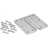 Winegard Company CE-2000 Cable Entry Plate Dual, Silver | Dual Cable Entry Plate Provides Weatherproof Roof Seal for Coaxial or 12 Volt Wiring on RVs, Boats, and Trailers