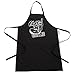 Bang Tidy Clothing BBQ Apron Funny Aprons For Men Chillin' n Grillin' Barbecue Grill Kitchen Gift Black One Size