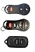 Supple Leather Remote Control Cover/Case for certain Viper Python Clifford and many Infinity Toyota Dodge Chrysler, Nissan & Jeep (Black)