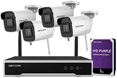 hIKVISION Channel NVR recorder CCTV 4MP HD Wi-Fi Kit with
