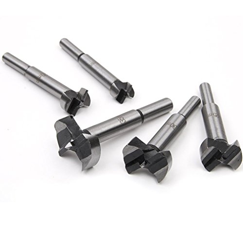 Meolin Woodworking Hinge Boring Hole Saw Drill Bit Set for Wood Plastic Plywood