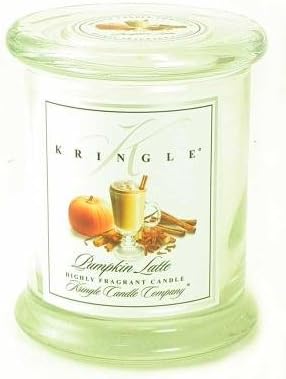 PUMPKIN LATTE Medium Classic 50 Hour Apothecary Jar by Kringle Candles