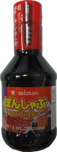 Mizkan Dipping Sauce for Shabu-shabu Soy Sauce Flavor - Pon Shabu , Net Wt 8.4 Fl Oz (1 Bottle)