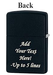 Zippo Lighter - Personalized Message Engraved