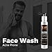 Mens Face Wash Acne Prone-Visible Results As Fast As 12 Hours-Acne Treatment w/10% Willow Bark-Natural Salicylic Acid Source-100% Organic Extracts Thyme And Tea Tree-Better Than Benzoyl Peroxide.