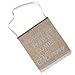 WINOMO Daddy Here Comes Mommy Burlap Banner Rustic Country Wedding Hanging Sign