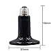 Aiicioo Reptile Night Light Bulb - 150W Reptile Heat Lamp Bulb Infrared Basking Spot Lamp for Bearded Dragon Lizard Turtle Hermit Crab Leopard Gecko Snake Chameleon Tank…