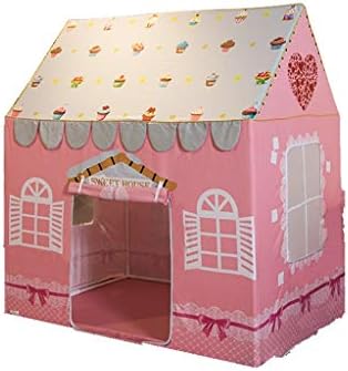 3から7歳までのお子様には適して子供のパーティーテント 幼稚園ゲームテント女の子のゲームハウス Color Pink Size 123 93 140cm B0plxddt 8 517円