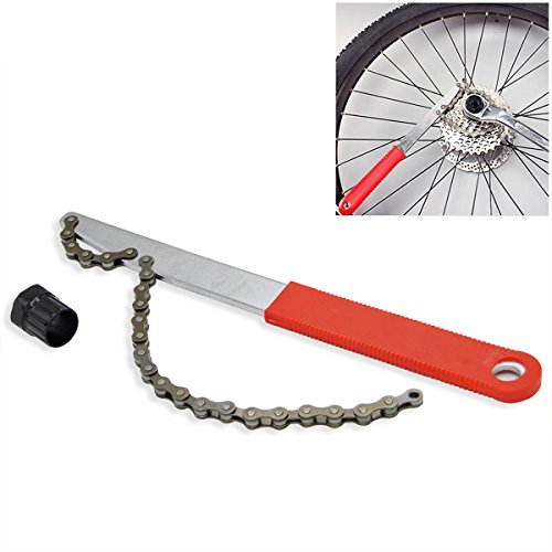 Labewin Bike Cycle Maintenance Repair Tool Chain Whip Tool Cassette Cog Freewheel Removal Tool