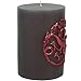Game of Thrones Candle - Large House Targaryen Insignia Sculpted Pillar Candle - Reusable With 80 Hour Burn Time - Perfect Gift for the GoT Fan - Unscented - 6