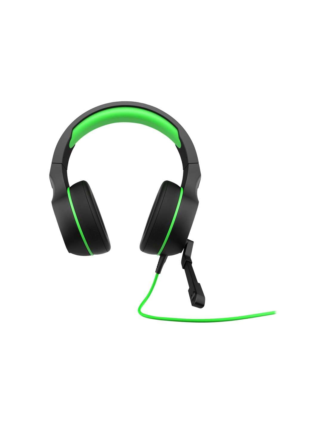HP Pavilion Gaming 400 Headset for Xbox One, PS4, PC and Phone, Black/Green — image 1