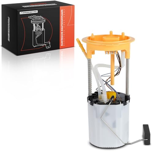 Frankberg Kraftstoffpumpe Dieselpumpe Kraftstoff-Fördereinheit Modul Satz ohne Drucksensor 5-Polig Kompatibel mit Golf VI 5K1 A3 Sportback 8PA Yeti 5L Replace# 1K0919050K