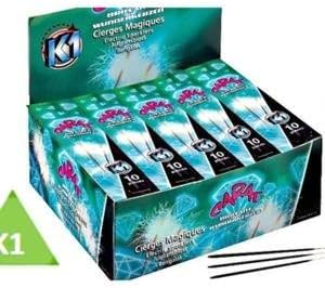 Cierges magiques 18 cm - 35 s (x100)