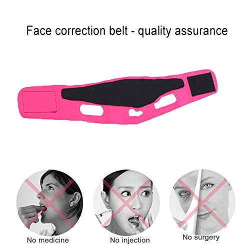 Face Slimming Belt Anti Wrinkle Lift V Face Line Face Lifting Slimmer Chin Lift Band Breathable Chin Care Mask - Thumbnail 3
