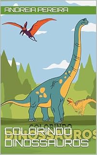 Livro Colorindo Dinossauros