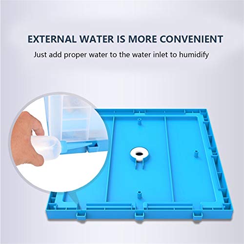 CHICTI Inkubator Vollautomatisch Brutmaschine Auto Flip Eierbrutkasten Mit Effizienter LED Beleuchtung Für Hühnergans… – Bild 5