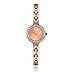 GEORGE SMITH 22 mm Austrain Crystals Rose Gold Dial Women's Wrist Watch for Ladies with Stainless Steel Band