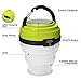 Odoland USB Rechargeable Solar Lantern, 3 Modes Collapsible LED Camping Lantern Emergency Light, Ultra Bright LED Tent Light - Portable Camping Gear for Hiking Emergencies Hurricane Outages