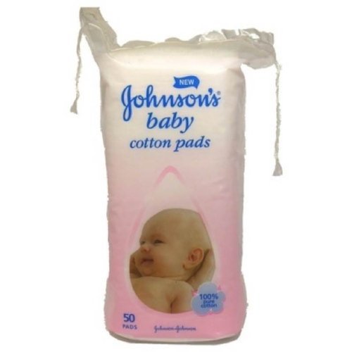 Johnson's Baby Cotton Pads - Pack of 50