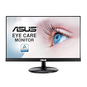 ASUS-VP229HE-Eye-Care-Monitor--215-Inch-FHD-Full-HD-1920-x-1080-IPS-Frameless-75Hz-Adaptive-SyncFreeSync-HDMI-Eye-Care-Low-Blue-Light-Flicker-Free-Wall-Mountable ASUS VP229HE Eye Care Monitor – 21.5 Inch, FHD (Full HD 1920 x 1080), IPS, Frameless, 75Hz, Adaptive-Sync/FreeSync…