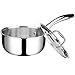 Duxtop Whole-Clad Tri-Ply Stainless Steel Saucepan with Lid, 1.6 Quart, Kitchen Induction Cookware primary