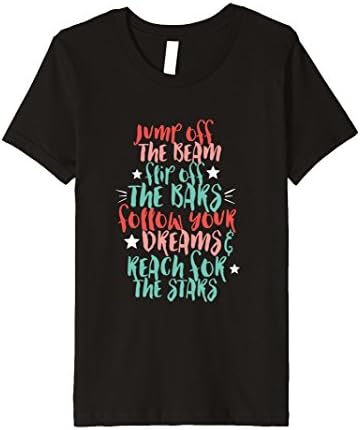 Kids Gymnastics Sport Quote Typography T-shirt for Gymnast 12 Black