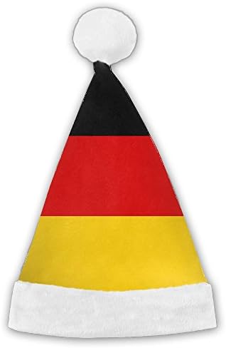 WEN7Q Flag Of Germany Christmas Hats For Kids Adult Christmas Gifts Nice Santa Hats Holiday Decorations