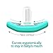 Nanobebe Baby Pacifiers 3+ Month - Orthodontic, Curves Comfortably with Face Contour, Award Winning for Breastfeeding Babies, 100% Silicone - BPA Free. Perfect Baby Registry Gift 2pk, Pink