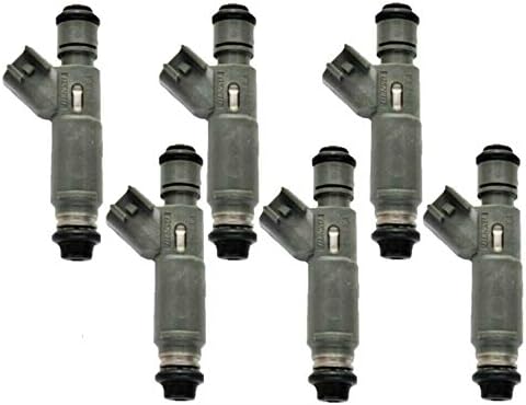 LvMyShe Fuel Injector Nozzles For 2002 2003 Mercury Sable Ford Taurus V6, 4260 2F1E-A2A, Set Of 6