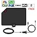 VIEWTEK Amplified HDTV Receiver 50 Mile Range with Detachable Amplifier 13 Ft Copper Coaxial Cable for TV with Better Reception 4K Ready