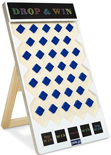 Plinko 賞品ドロップディスクゲーム 木製 27 76インチ X 15 94インチ 黒板付き カーニバル ゲーム トレード