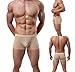 Gudan Men's Silky Boxer Briefs Short Leg Underwear Pack