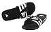 adidas Adissage Slides Sandal, Core Black/White/Black, 5 US Unisex Big Kid