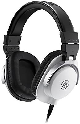 Yamaha HPH-MT5W | Over Ear Closed Back Studio Monitor Headphones White