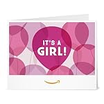 Amazon Gift Card - Print - It's a Girl Balloons
