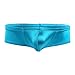 iEFiEL Mens Cap Cover Bulge Pouch Low Rise Mini Bikini Briefs Lingerie Underwear Blue XXL