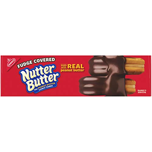 Nutter Butter Fudge Covered Peanut Butter Sandwich Cookies, 7.9 oz