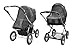 Baby Stroller or Bassinet Insect Bug Mosquito Net Mesh